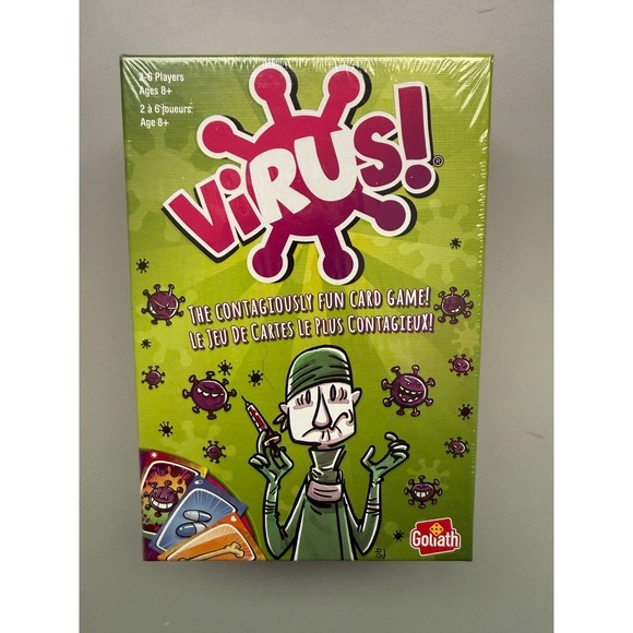 Goliath Games Other - Virus The Contagiously Fun Card Game by Goliath Ages 8 Plus For 2 to 6 Players